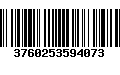 Código de Barras 3760253594073