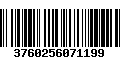 Código de Barras 3760256071199