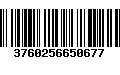 Código de Barras 3760256650677