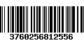 Código de Barras 3760256812556