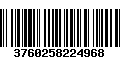 Código de Barras 3760258224968