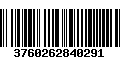 Código de Barras 3760262840291