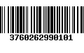 Código de Barras 3760262990101