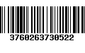 Código de Barras 3760263730522