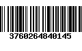 Código de Barras 3760264840145