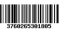 Código de Barras 3760265301805