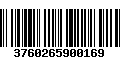 Código de Barras 3760265900169