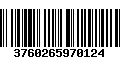 Código de Barras 3760265970124