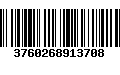 Código de Barras 3760268913708