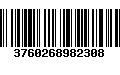 Código de Barras 3760268982308