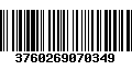 Código de Barras 3760269070349