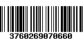 Código de Barras 3760269070660