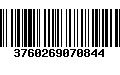 Código de Barras 3760269070844