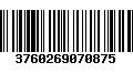 Código de Barras 3760269070875