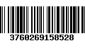 Código de Barras 3760269158528