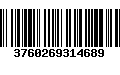 Código de Barras 3760269314689