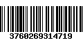 Código de Barras 3760269314719