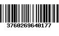 Código de Barras 3760269640177