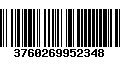 Código de Barras 3760269952348