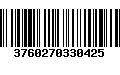 Código de Barras 3760270330425