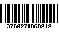 Código de Barras 3760270860212