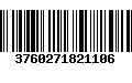 Código de Barras 3760271821106