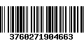 Código de Barras 3760271904663