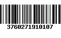 Código de Barras 3760271910107