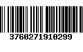 Código de Barras 3760271910299
