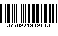 Código de Barras 3760271912613