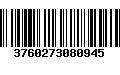 Código de Barras 3760273080945