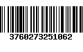 Código de Barras 3760273251062