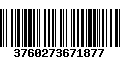 Código de Barras 3760273671877