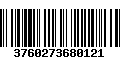 Código de Barras 3760273680121