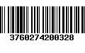 Código de Barras 3760274200328