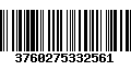 Código de Barras 3760275332561