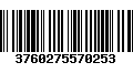 Código de Barras 3760275570253