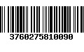 Código de Barras 3760275810090