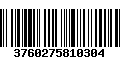 Código de Barras 3760275810304