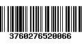 Código de Barras 3760276520066