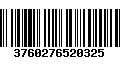 Código de Barras 3760276520325