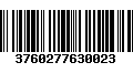 Código de Barras 3760277630023