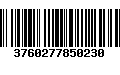 Código de Barras 3760277850230