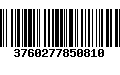 Código de Barras 3760277850810