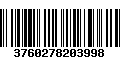 Código de Barras 3760278203998