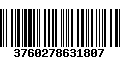 Código de Barras 3760278631807