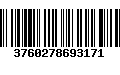 Código de Barras 3760278693171