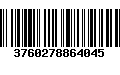 Código de Barras 3760278864045