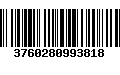 Código de Barras 3760280993818