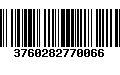 Código de Barras 3760282770066